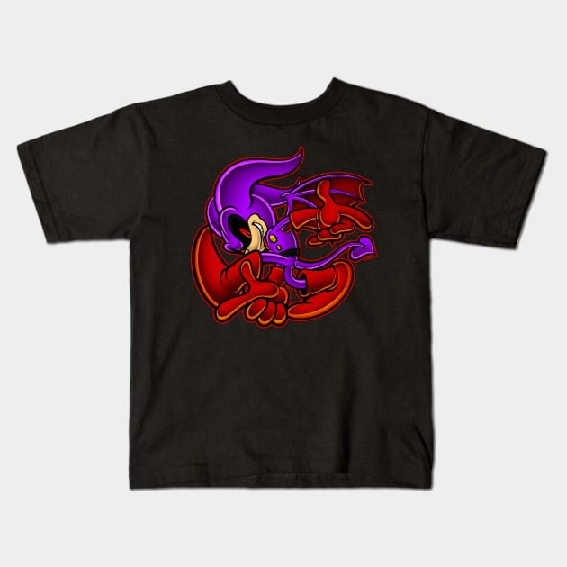 Jersey Devil Kids T-Shirt by indiespiv